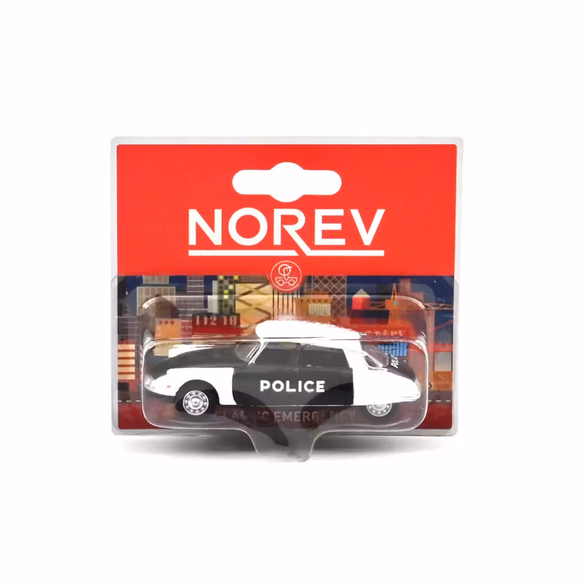 Skala 1/64 Citroën DS19 Police fr NOREV