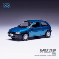 Lätt kartongskada, Skala 1/43 Opel Corsa B Swing (1995) fr IXO Models