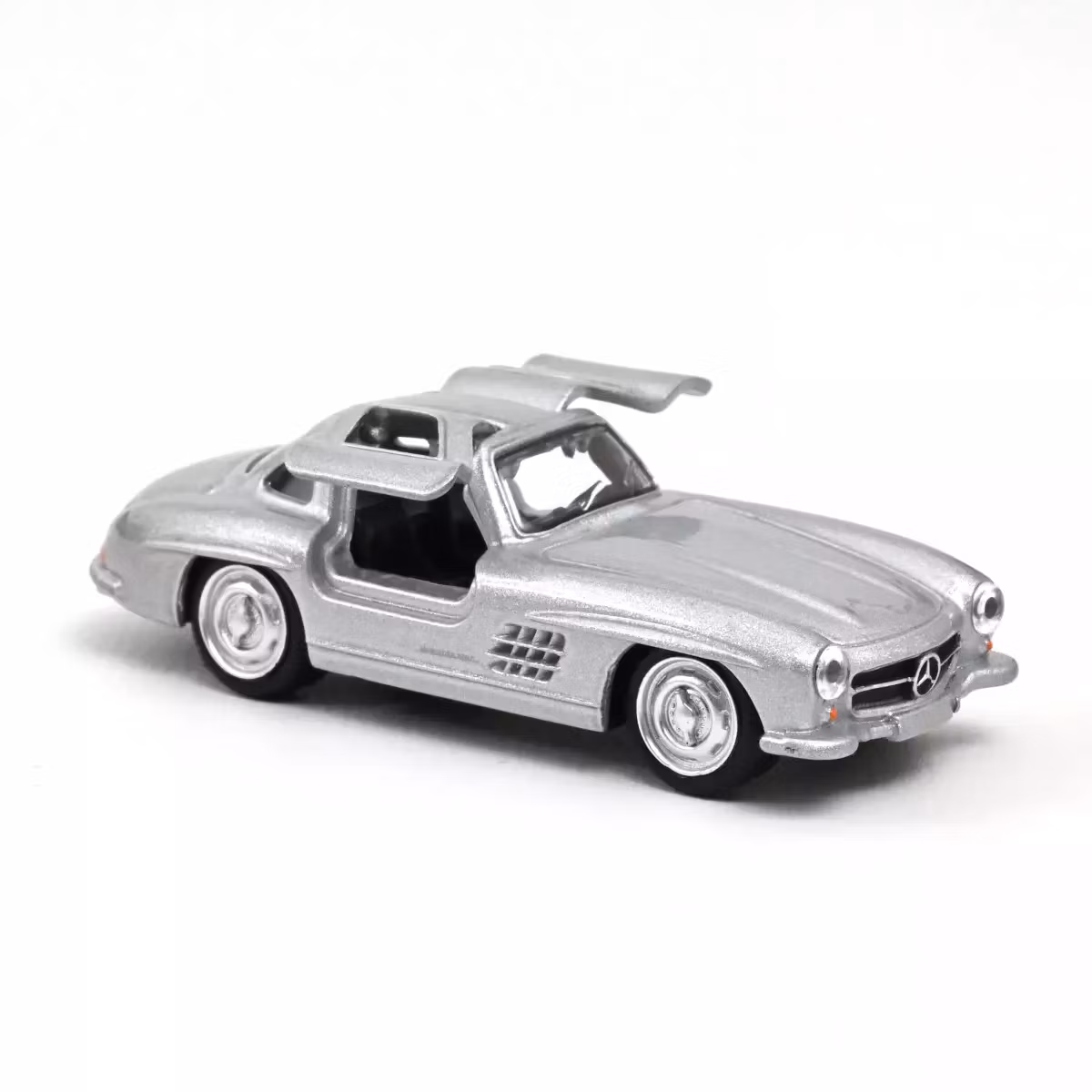 Skala 1/64 Mercedes Benz 300SL Silver fr NOREV