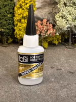 Super Gold + Cyanoacrylate Glue Gap Filling Clear parts Safe Odorless 14g