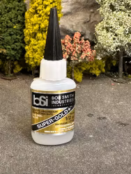 Super Gold + Cyanoacrylate Glue Gap Filling Clear parts Safe Odorless 14g