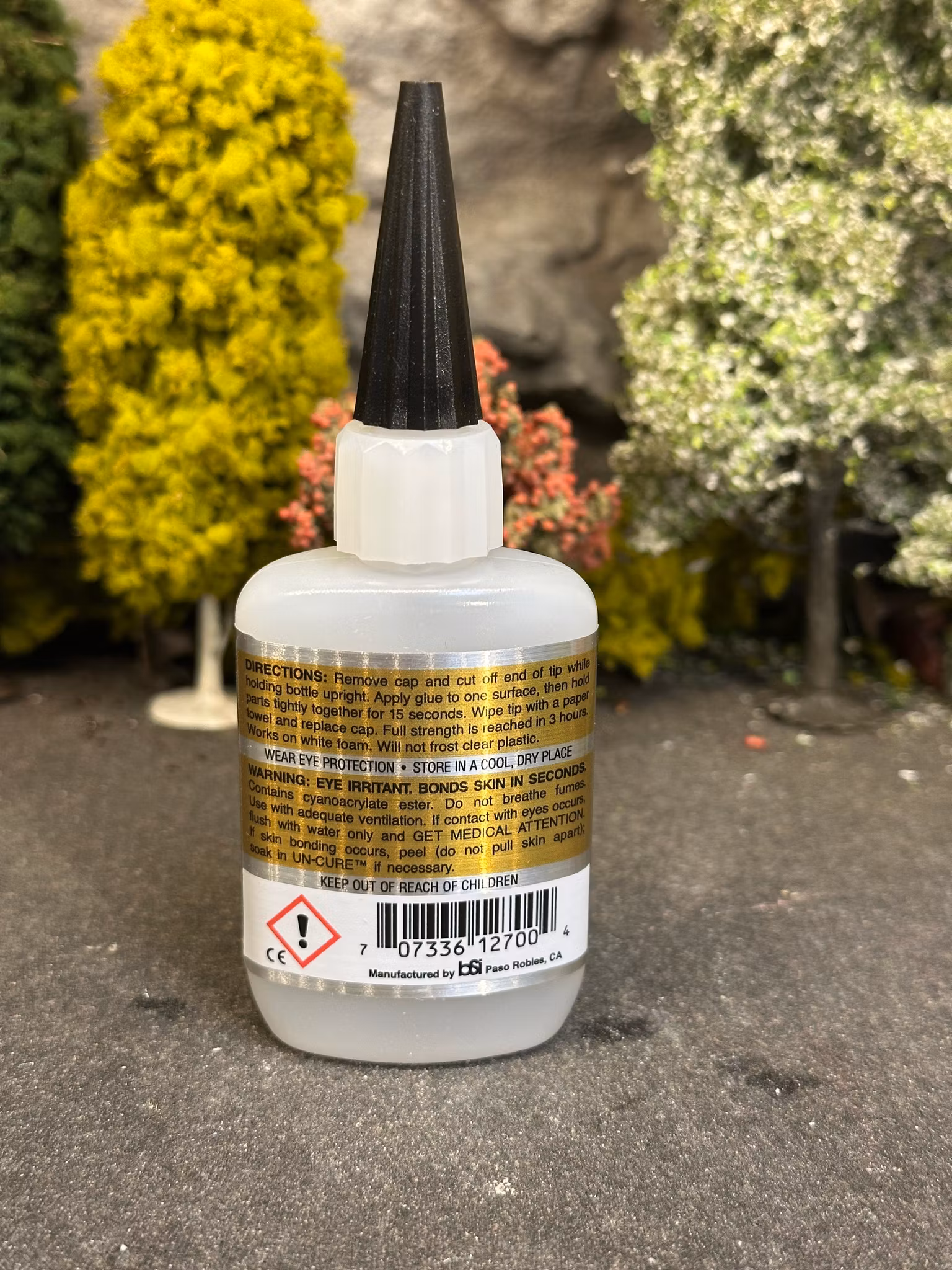 Super Gold + Cyanoacrylate Glue Gap Filling Clear parts Safe Odorless 28g