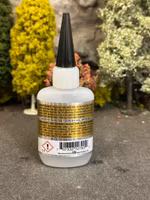 Super Gold + Cyanoacrylate Glue Gap Filling Clear parts Safe Odorless 28g