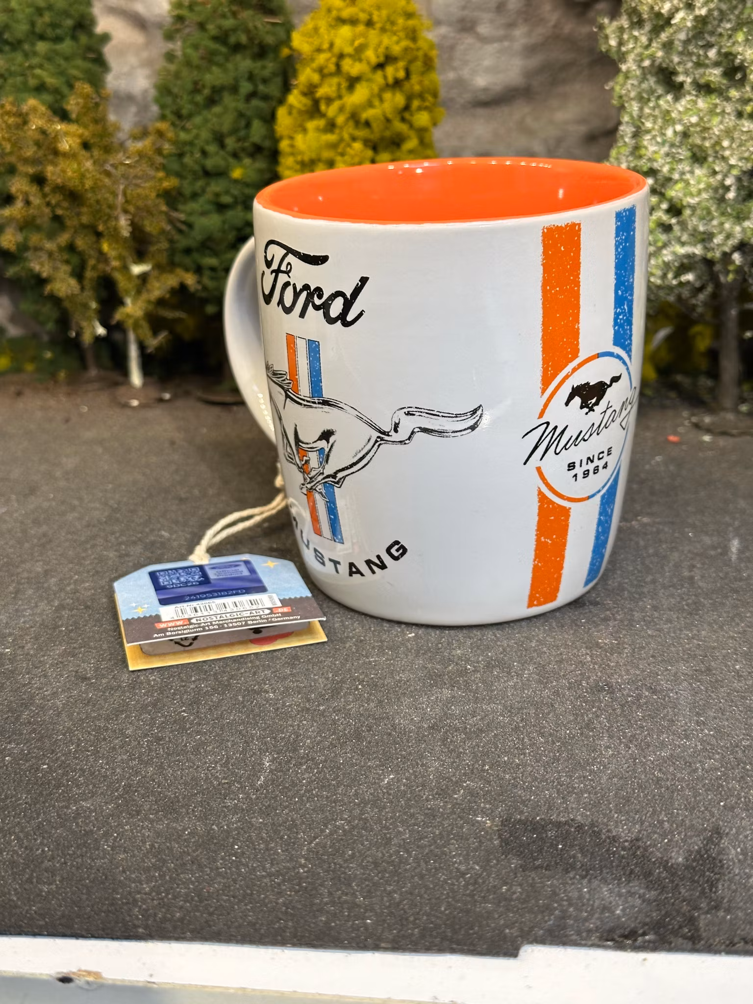 Mug/Mugg - FORD - Mustang w logo fr Nostalgic Art