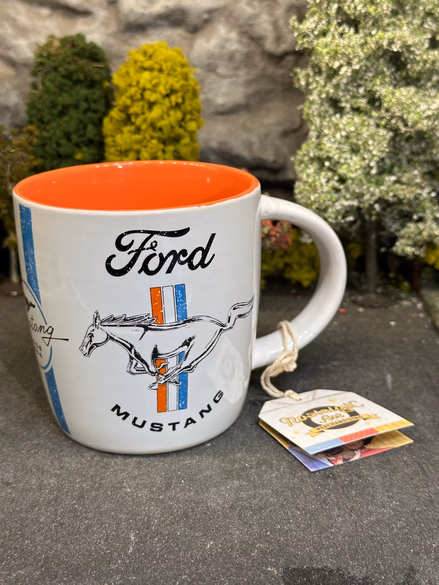 Mug/Mugg - FORD - Mustang w logo fr Nostalgic Art