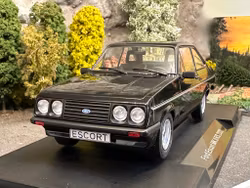 Skala 1/18 Ford Escort MK II RS 2000, black, 1977  fr MCG / Model Car Group