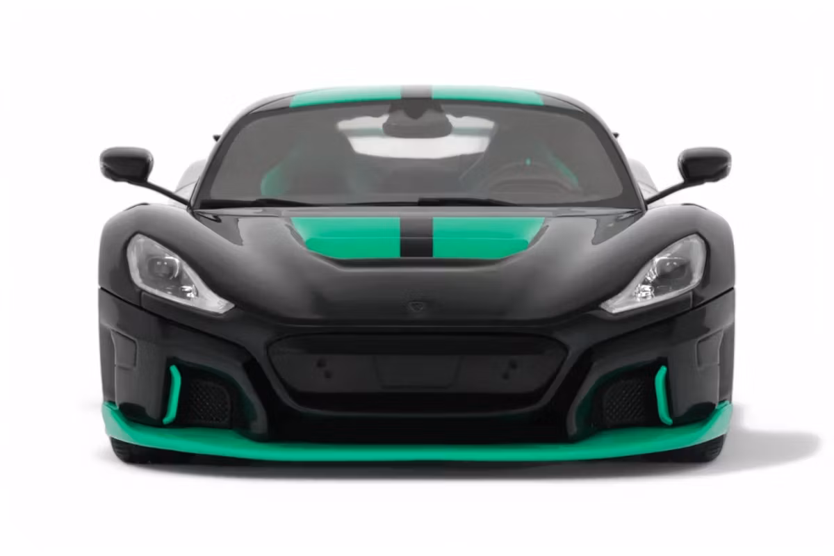 Skala 1/18 Rimac Nevera (World Record livery) fr GT Spirit (GT916)