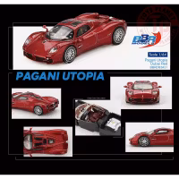 Skala 1/64 Pagani Utopia Dubai Red 2023 fr BBR Models (BBRDIE6431)
