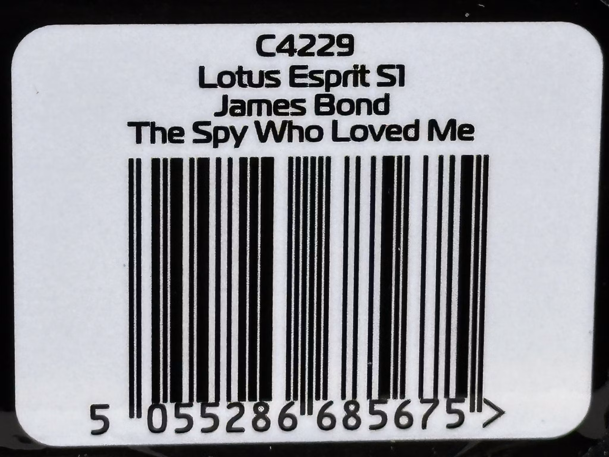 Skala 1/32 Analogue Scalextric Slot Car: James Bond Lotus Esprit S1 - The Spy Who Loved Me