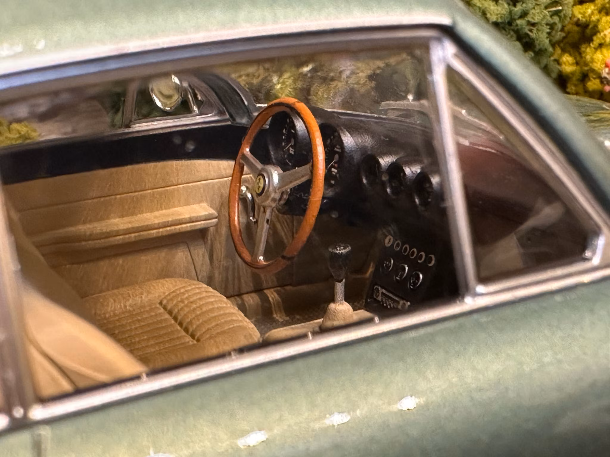 Skala 1/18 Ferrari 400 Superamerica 1962, Green Metallic fr KK-Scale