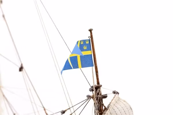 Skala 1/75 Building kit WASA - fr Billing Boats - Wooden hull