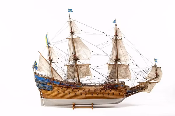 Skala 1/75 Building kit WASA - fr Billing Boats - Wooden hull