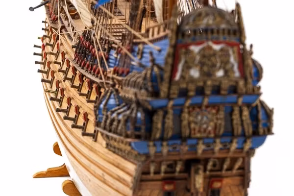 Skala 1/75 Building kit WASA - fr Billing Boats - Wooden hull