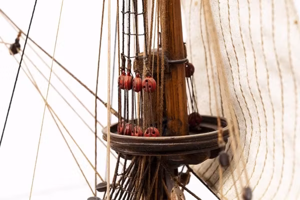 Skala 1/75 Building kit WASA - fr Billing Boats - Wooden hull