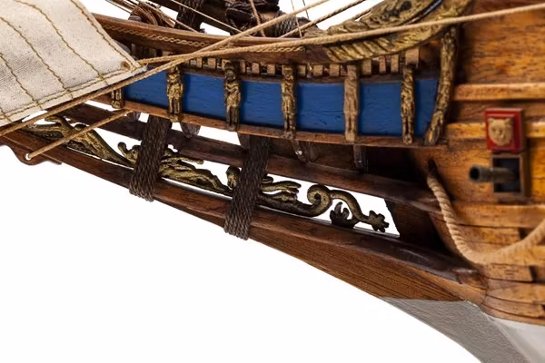 Skala 1/75 Building kit WASA - fr Billing Boats - Wooden hull