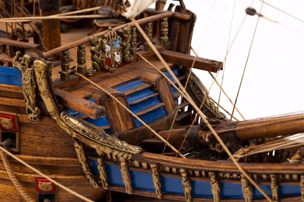 Skala 1/75 Building kit WASA - fr Billing Boats - Wooden hull