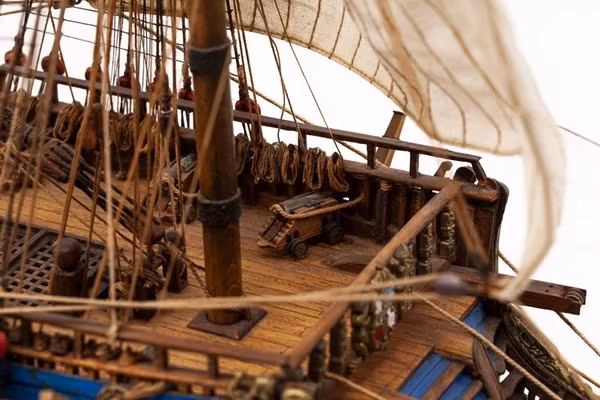 Skala 1/75 Building kit WASA - fr Billing Boats - Wooden hull