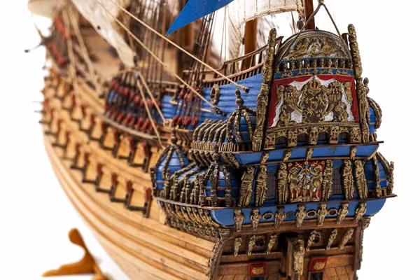 Skala 1/75 Building kit WASA - fr Billing Boats - Wooden hull