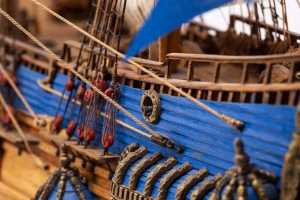 Skala 1/75 Building kit WASA - fr Billing Boats - Wooden hull