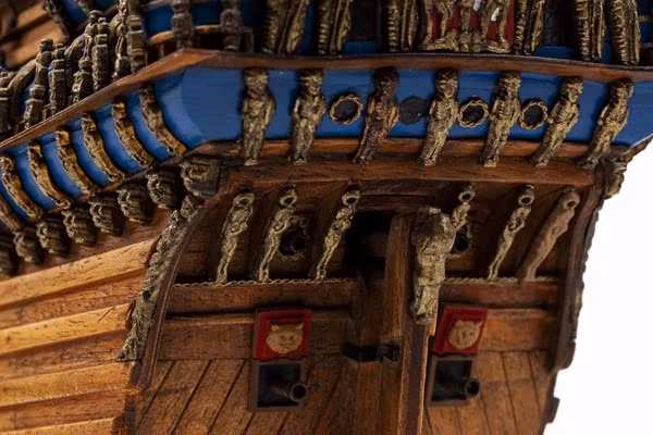 Skala 1/75 Building kit WASA - fr Billing Boats - Wooden hull