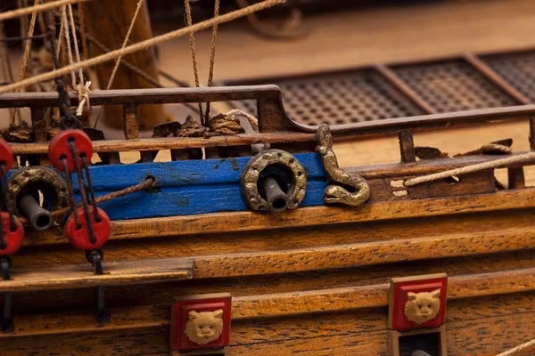 Skala 1/75 Building kit WASA - fr Billing Boats - Wooden hull