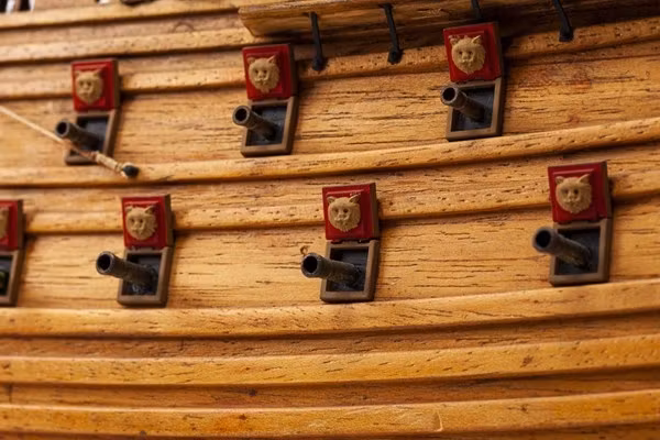 Skala 1/75 Building kit WASA - fr Billing Boats - Wooden hull