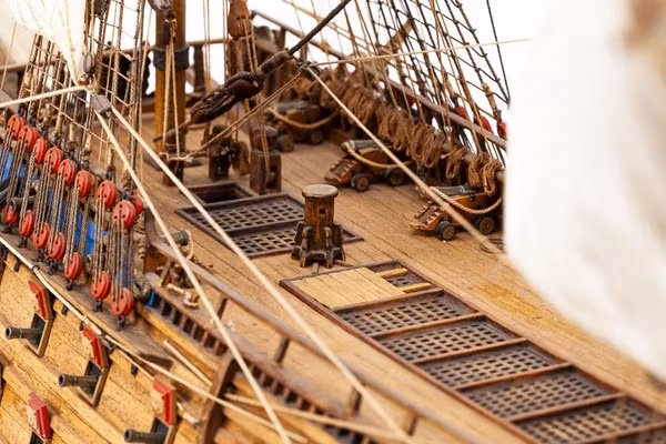 Skala 1/75 Building kit WASA - fr Billing Boats - Wooden hull