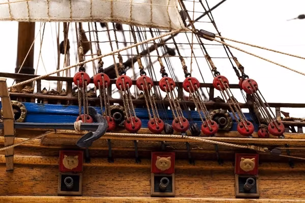 Skala 1/75 Building kit WASA - fr Billing Boats - Wooden hull