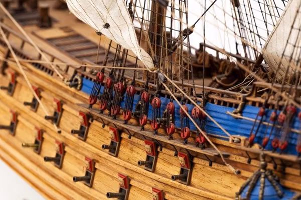 Skala 1/75 Building kit WASA - fr Billing Boats - Wooden hull