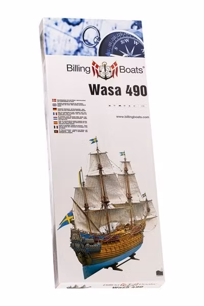 Skala 1/75 Building kit WASA - fr Billing Boats - Wooden hull