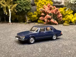 Skala 1/87 - SAAB 900 sedan, Blue fr PCX87