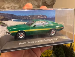 Skala 1/43 Ford Gran Torino Sport 1972, Green fr Magazine Models
