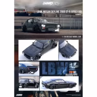 Skala 1/64 LB-Works Nissan Skyline 2000 GT-R (KPGC110)fr Inno64