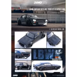 Skala 1/64 LB-Works Nissan Skyline 2000 GT-R (KPGC110)fr Inno64
