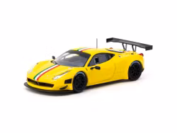 Skala 1/64 Ferrari 458 Italia GT3 Yellow fr TARMAC Works