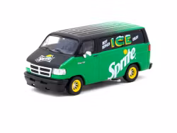 Skala 1/64 Dodge Van Sprite Delivery Van fr TARMAC Works