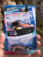 Skala 1/64 Hot Wheels, 90's Street Scene - 92 Honda Civic EG