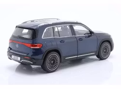 Skala 1/18 2021 Mercedes-Benz EQB, Denim Blue fr NZG