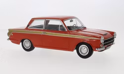 Skala 1/18 Ford Cortina Lotus Red/Gold fr MCG/Model Car Group