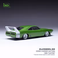 Skala 1/43 Dodge Charger Daytona 1969, Green/white fr IXO models