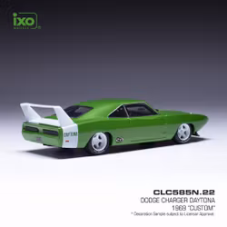 Skala 1/43 Dodge Charger Daytona 1969, Green/white fr IXO models