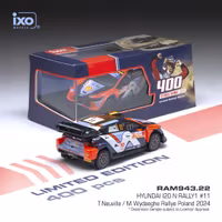 Skala 1/43 "400" stage wins - Hyundai i20 N Rally1 #11 Rally Poland 2024 fr IXO Models Limited edition RAM943.22