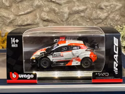Skala 1/43 Toyota GR Yaris Rally 1 Hybrid, Toyota Gazoo Racing fr Bburago Race