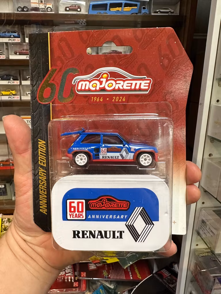 Skala 1/64 fr Majorette 60th anniversary - Renault 5