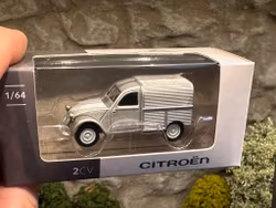 Skala 1/64 Citroen 2CV Fourgonette, Silver fr NOREV