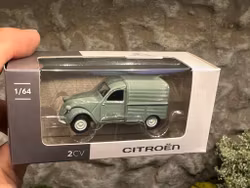 Skala 1/64 Citroen 2CV Fourgonette, green-gray fr NOREV