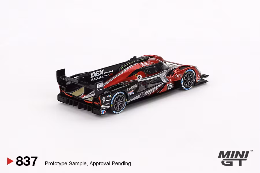 Skala 1/64 Acura ARX-06 GTP #40 Wayne Taylor Racing with Andretti 2024 IMSA Sebring 12Hrs Winner fr MINI GT (837)