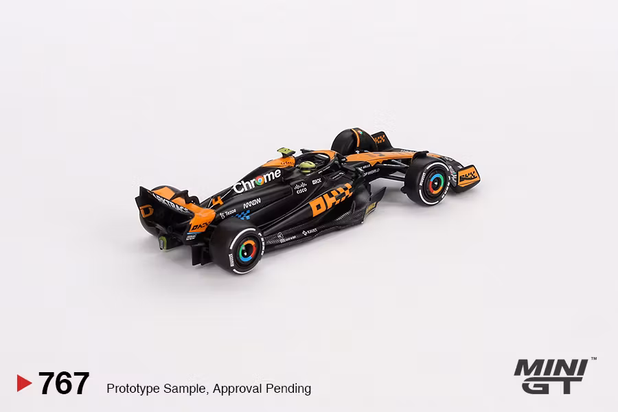 Skala 1/64 McLaren MCL60 #4 Lando Norris 2023 F1 2023 Japanese GP 2nd Placefr MINI GT (767)