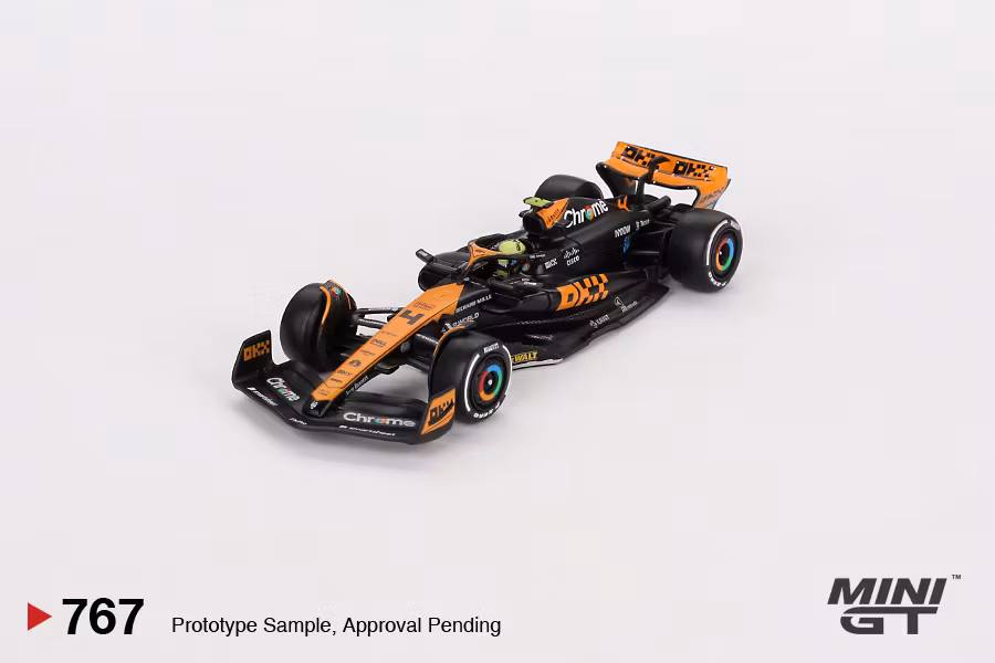 Skala 1/64 McLaren MCL60 #4 Lando Norris 2023 F1 2023 Japanese GP 2nd Placefr MINI GT (767)