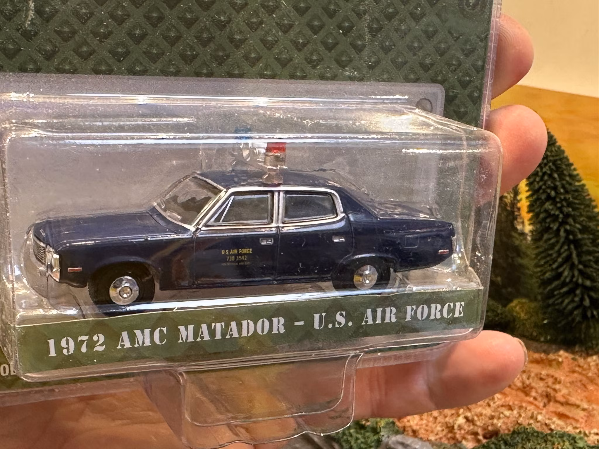Skala 1/64 "Battalion 64" 72' AMC Matador - US Air force fr Greenlight